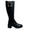 Load image into Gallery viewer, Roger Vivier Black Leather Viv' Ranger Chelsea Boots
