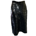 Load image into Gallery viewer, Herve Leger Black Sequined Skirt
