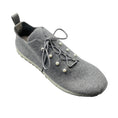 Load image into Gallery viewer, Jimmy Choo Grey Veles Pearl Embellished Knit Low Top Sneakers

