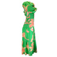 Load image into Gallery viewer, Johanna Ortiz Emerald Green Colorful Culture Midi Dress
