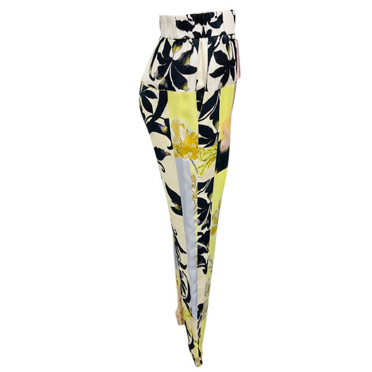 forte_forte Luce Multi Secret Garden Print Viscose Silk Twill Pants