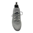 Load image into Gallery viewer, Jimmy Choo Grey Veles Pearl Embellished Knit Low Top Sneakers
