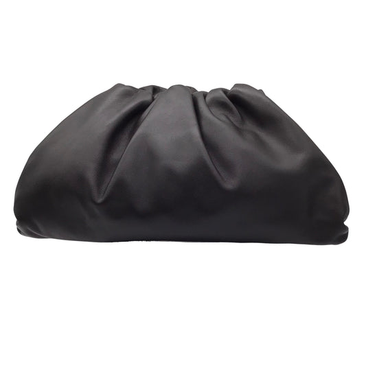 Bottega Veneta Dark Brown The Pouch Leather Clutch Bag