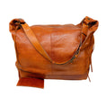 Load image into Gallery viewer, Balenciaga Brown Lambskin Leather Courier XL Shoulder Bag
