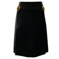 Load image into Gallery viewer, Dolce & Gabbana Black Wool Kilt Skirt

