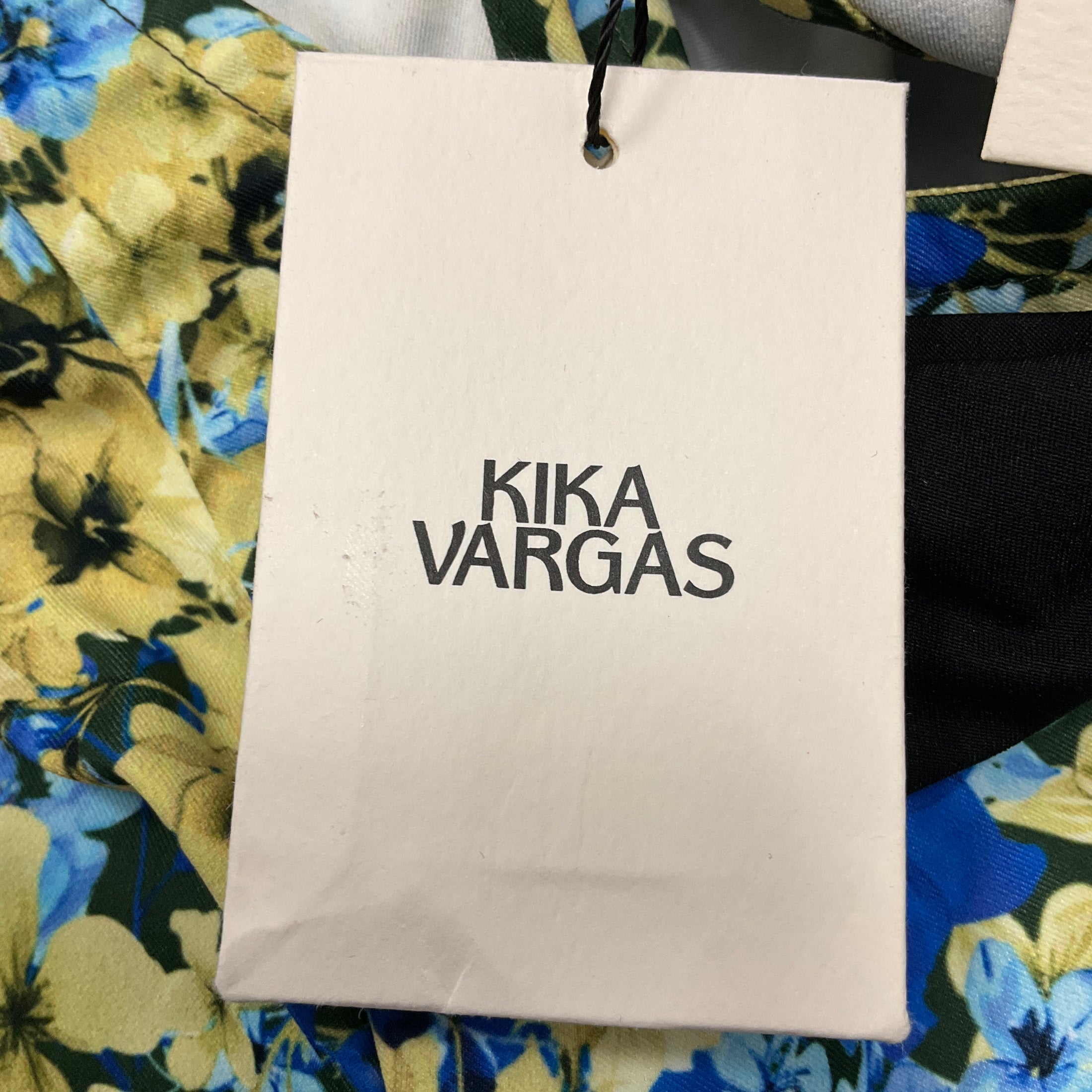 Kika Vargas Olive Sakura Twill Giorgia Top