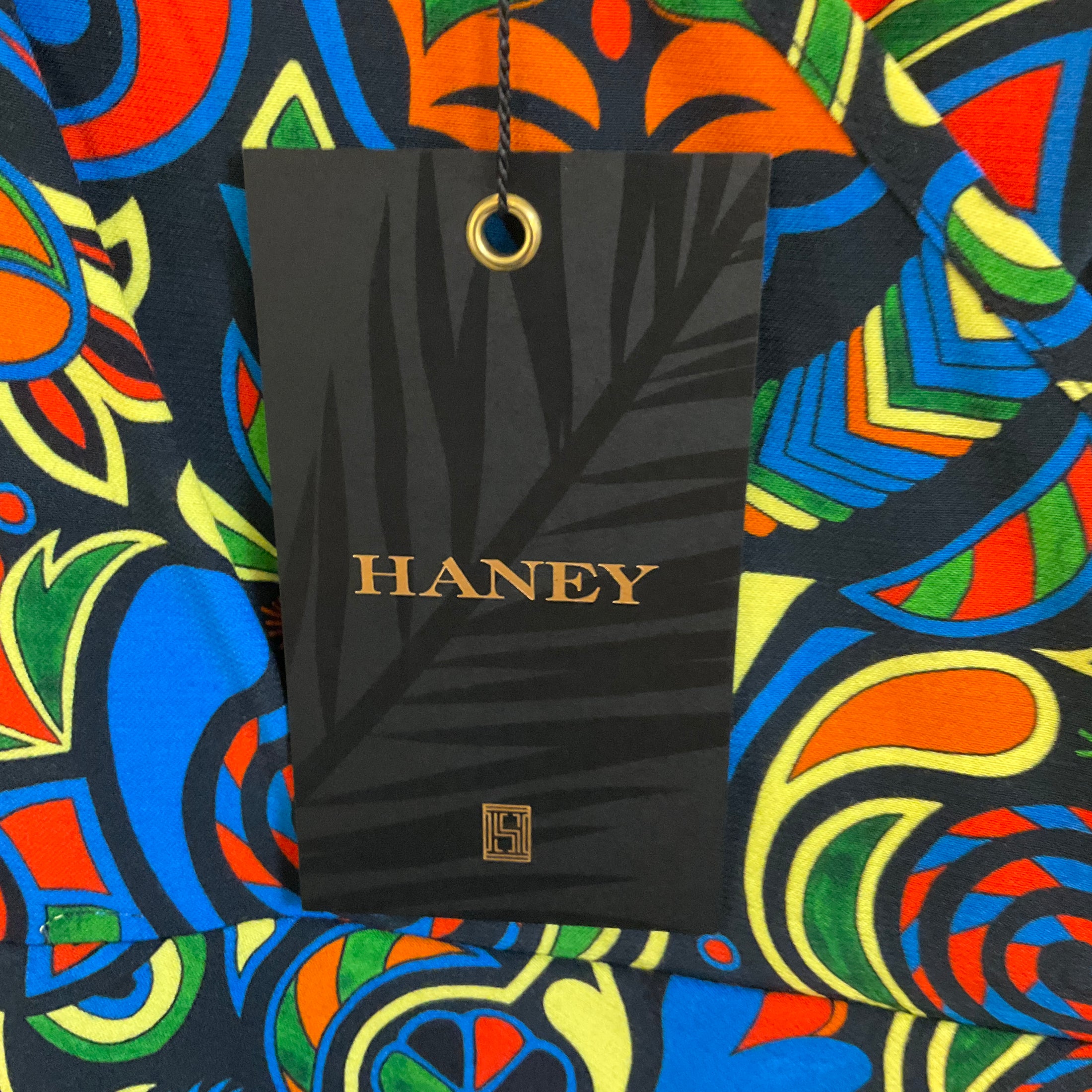 Haney Black Mayan Multi Olivia Dress