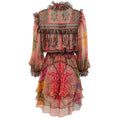 Load image into Gallery viewer, Etro Red / Gold Multi Silk Printed Dress
