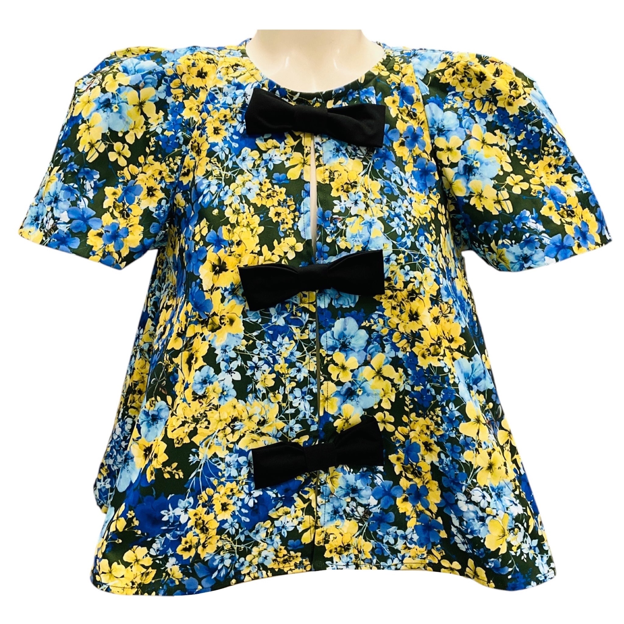 Kika Vargas Olive Sakura Twill Giorgia Top
