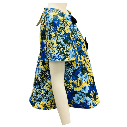 Kika Vargas Olive Sakura Twill Giorgia Top