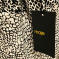 Load image into Gallery viewer, Maje Black / White Animalier Noir Blanc Maxi Dress
