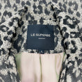 Load image into Gallery viewer, Le Superbe Black / Beige Leopard Print Blazer
