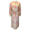 Load image into Gallery viewer, Julie Harrah Pink Multi Floral Printed Isabelle-Laura Print Long Cotton Dress
