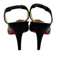 Load image into Gallery viewer, Christian Louboutin Black Satin Slingback Pumps
