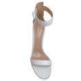 Load image into Gallery viewer, Gianvito Rossi White Leather Portofino 85 Sandals
