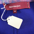 Load image into Gallery viewer, Sies Marjan Blue Multi Silk Lined Wool Coat
