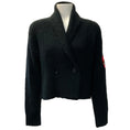 Load image into Gallery viewer, Raquel Allegra Black Alpaca / Wool Arcadia Cardigan Sweater

