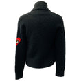 Load image into Gallery viewer, Raquel Allegra Black Alpaca / Wool Arcadia Cardigan Sweater
