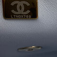 Load image into Gallery viewer, Chanel Light Blue Quilted Caviar Leather Retro Top Handle Flap Bag

