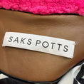 Load image into Gallery viewer, Saks Potts Beige / Pink / Strong Blue / Orange Febbe Bold Shearling Coat
