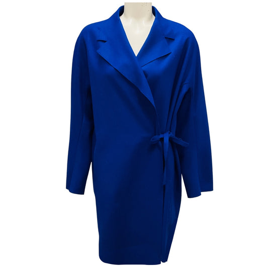 Acne Studios Blue Ember Wrap Coat