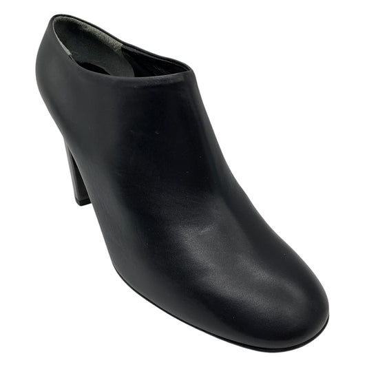 Robert Clergerie Black Tito Leather Ankle Boots