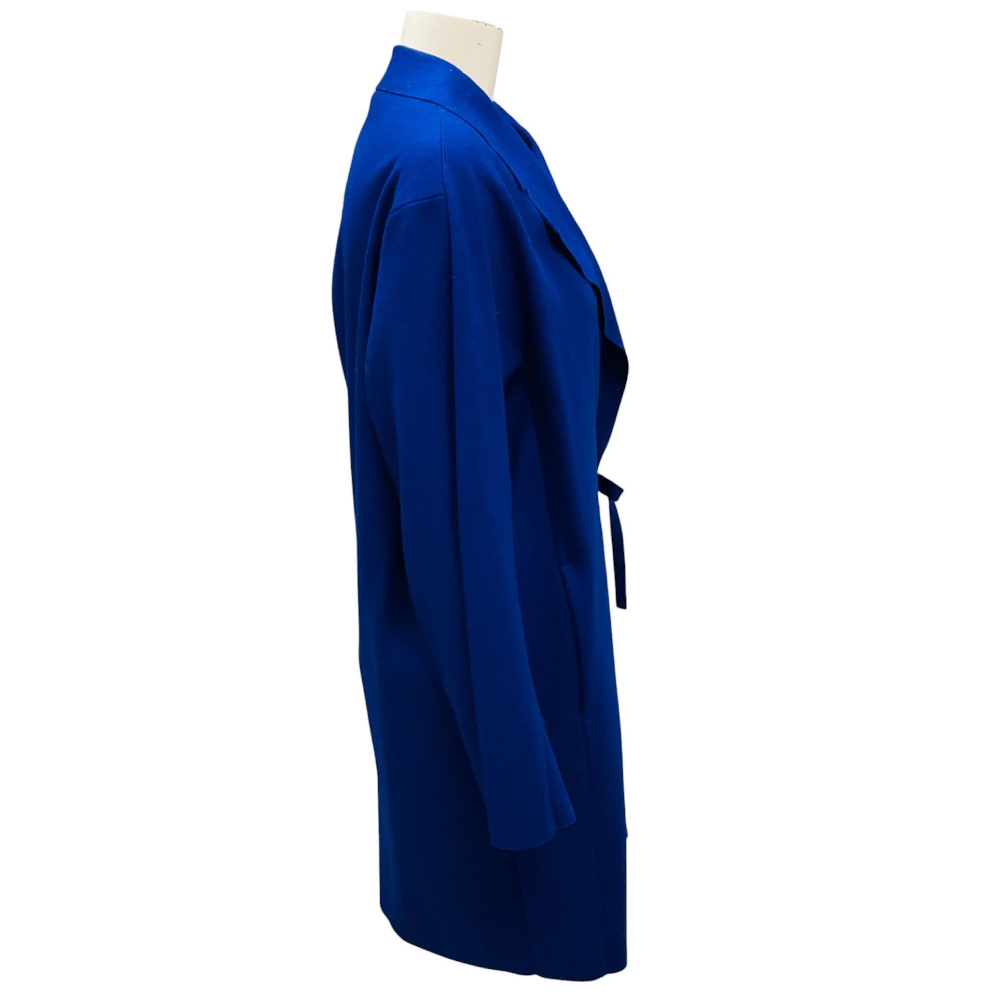 Acne Studios Blue Ember Wrap Coat