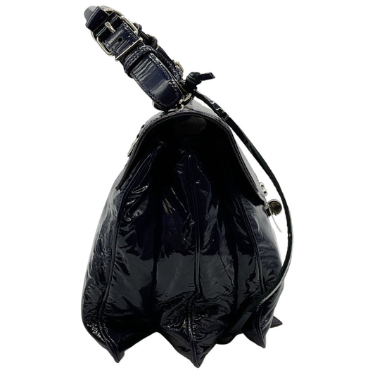 Balenciaga Purple Patent Leather Marina Bag