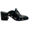 Load image into Gallery viewer, Laurence Dacade Black Multi Floral Thelma Mules

