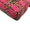 Load image into Gallery viewer, Chanel Pink / Beige 2022 Quilted Wool Tweed Chain Small Flap Bag with Gold Hardware
