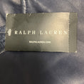Load image into Gallery viewer, Ralph Lauren Black Label Navy Blue Button Front Lamb Leather Jacket
