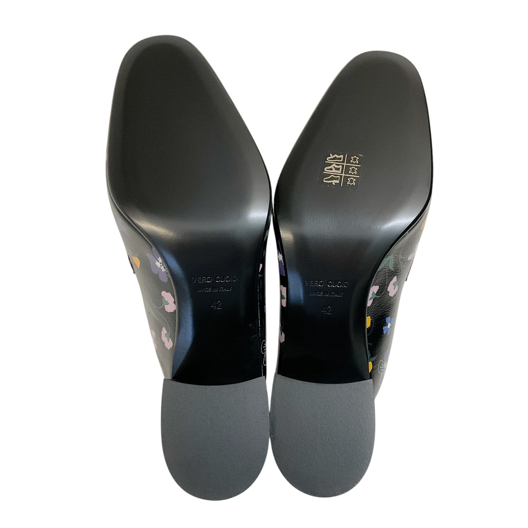 Laurence Dacade Black Multi Floral Thelma Mules