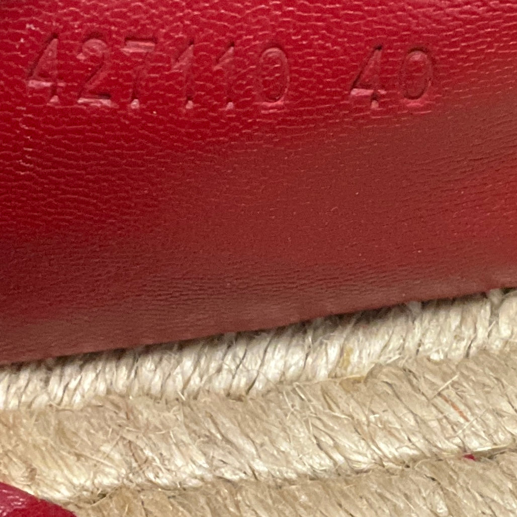 Gucci Beige Multi Tian GG Supreme Monogram Bird Print Espadrilles