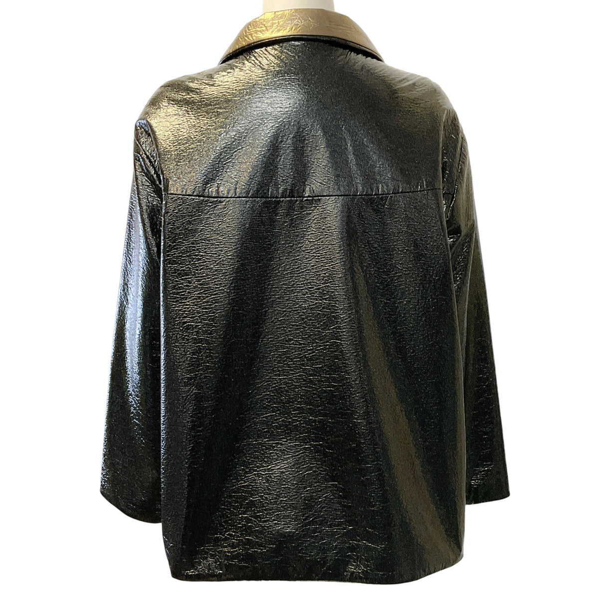 Akris Punto Bronze / Gold Reversible Jacket