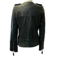 Load image into Gallery viewer, Isabel Marant Étoile Dark Forest Green Leather Quilted Moto Jacket
