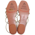 Load image into Gallery viewer, Aquazzura New Nude Crystal Mistica Flat Sandals
