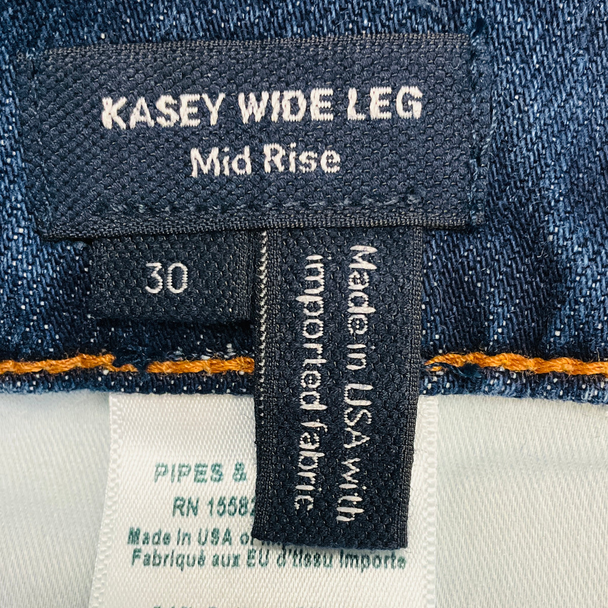 Veronica Beard Jeans Stoned Bright Blue Kasey Embellished Mid Rise Wide Leg Jeans