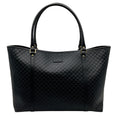 Load image into Gallery viewer, Gucci Black Microgussima Leather Large Joy Tote

