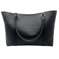 Load image into Gallery viewer, Gucci Black Microgussima Leather Large Joy Tote
