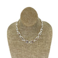 Load image into Gallery viewer, Hermes Sterling Silver and Diamond Necklace
