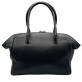 Load image into Gallery viewer, VBH Black Leather Brera Double Zip Satchel
