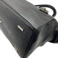 Load image into Gallery viewer, VBH Black Leather Brera Double Zip Satchel
