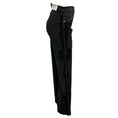 Load image into Gallery viewer, Veronica Beard Jeans Black Washed Onyx Crosbie High Rise Wide Leg Jeans with Tonal Embroidery
