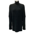 Load image into Gallery viewer, Brandon Maxwell Black Wool / Cashmere Tunic Sweater

