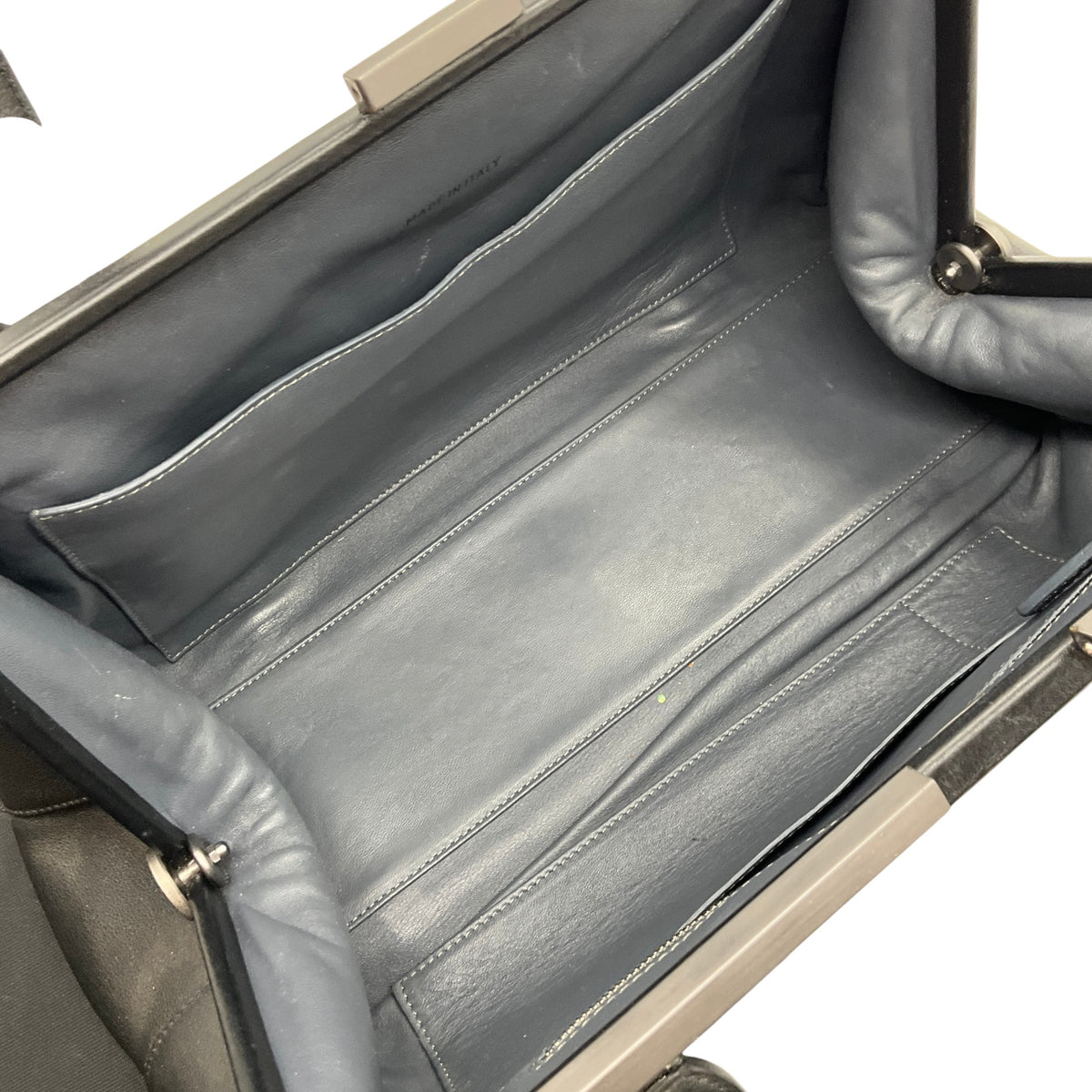 L'Wren Scott Black Leather Lula Doctor Bag