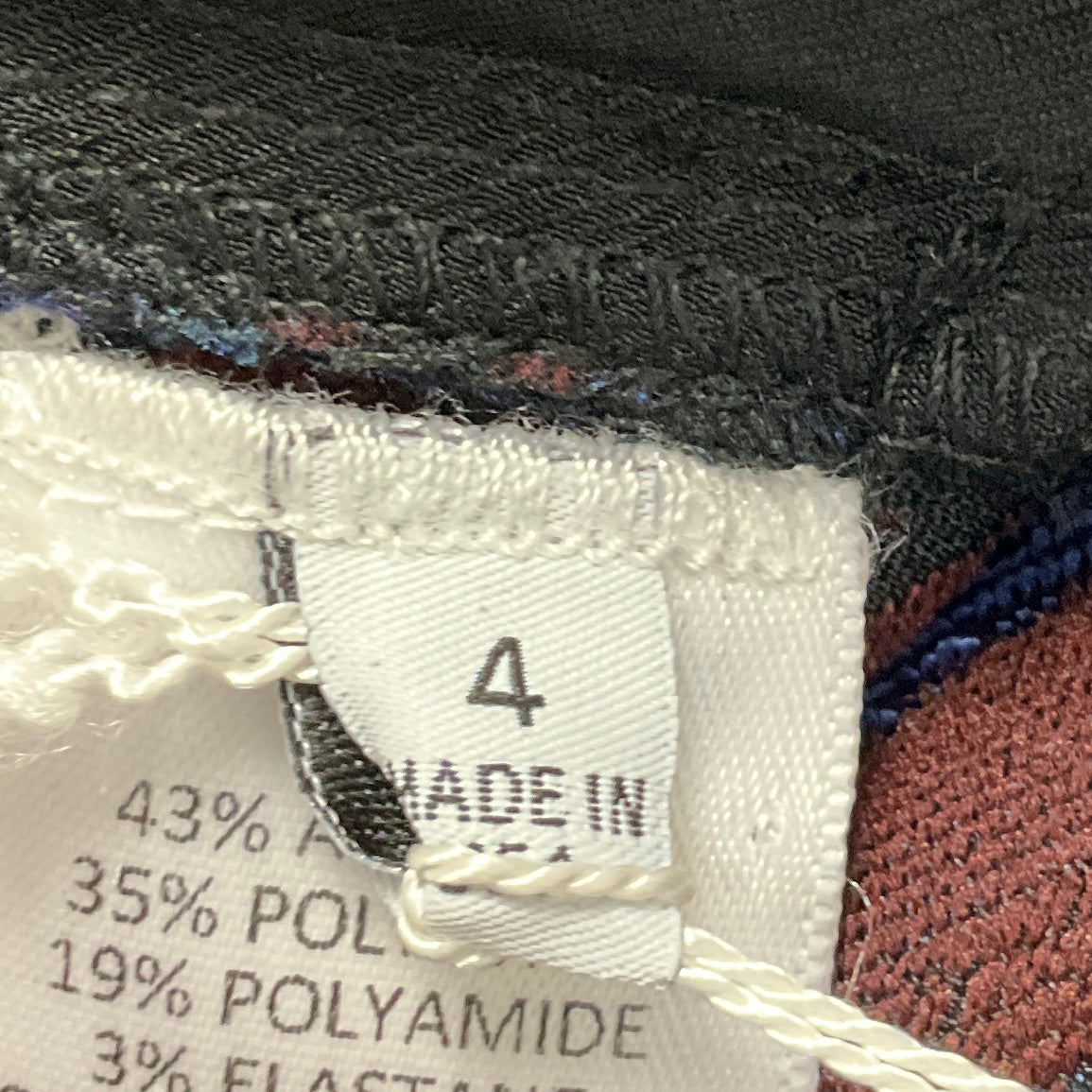 Rosetta Getty Blue Multi Floral Jacquard Pants