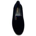 Load image into Gallery viewer, Prada Navy Blue Velvet Espadrilles
