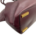 Load image into Gallery viewer, Michael Kors Collection Burgundy Leather Lexi Large Satchel
