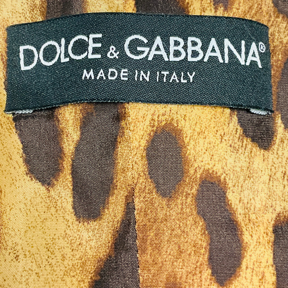 Dolce & Gabbana Black Crepe Jacket with Patent Leather Belt