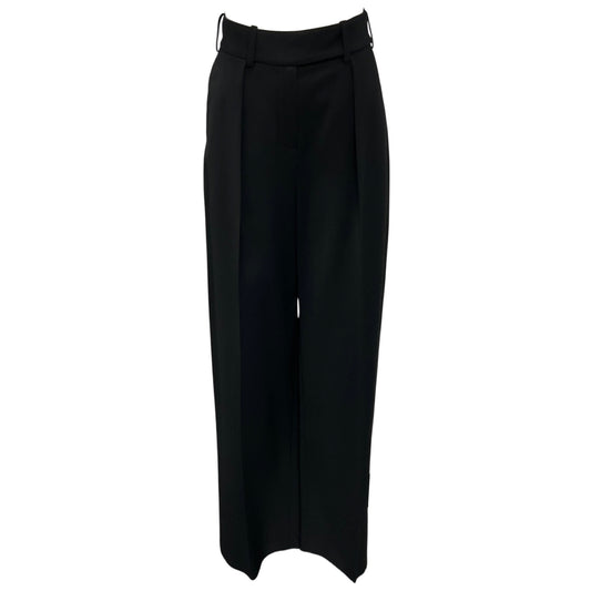 Alexandre Vauthier Black Crepe Dress Pants